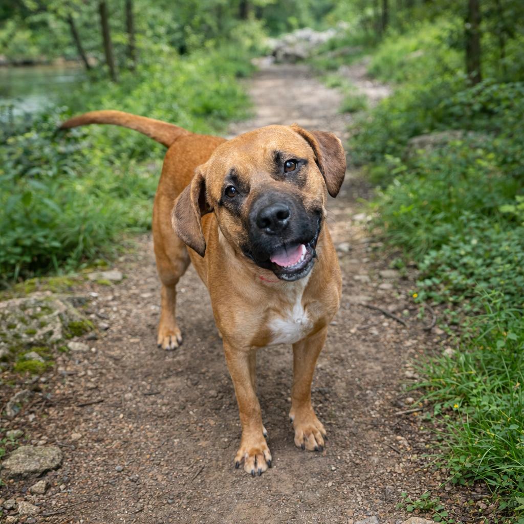Enlarge Crimson, a Adoptable mixed breed in Springfield, MO image 2/5