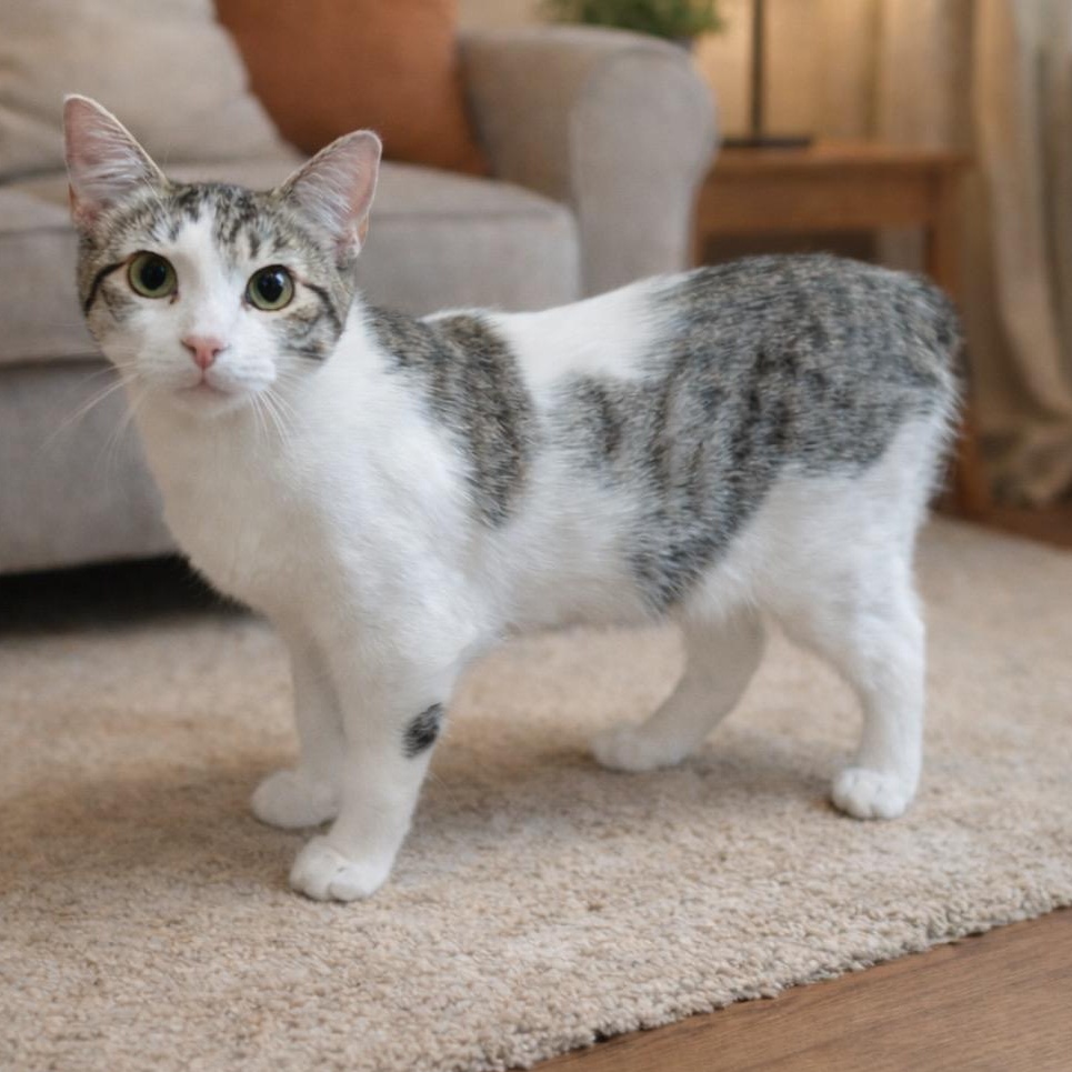 Enlarge Darla, an adopted Manx in Spring, TX image 1/6