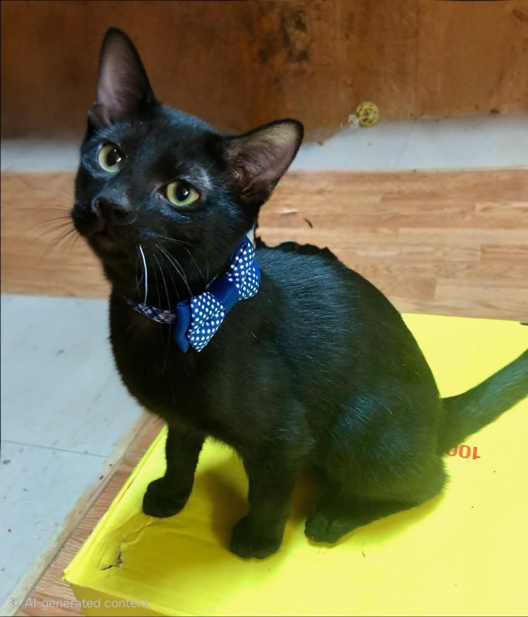 Enlarge Cream Puff & Midnight, a Adoptable mixed breed in Hot Springs, AR image 2/2