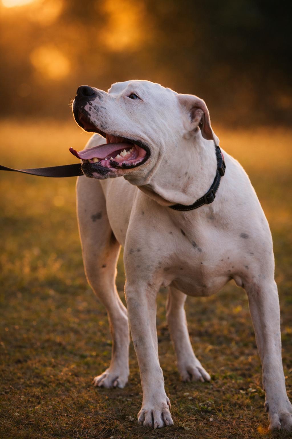 Willy - TRAINED DOG, Adoptable, Adult Male American Bulldog.