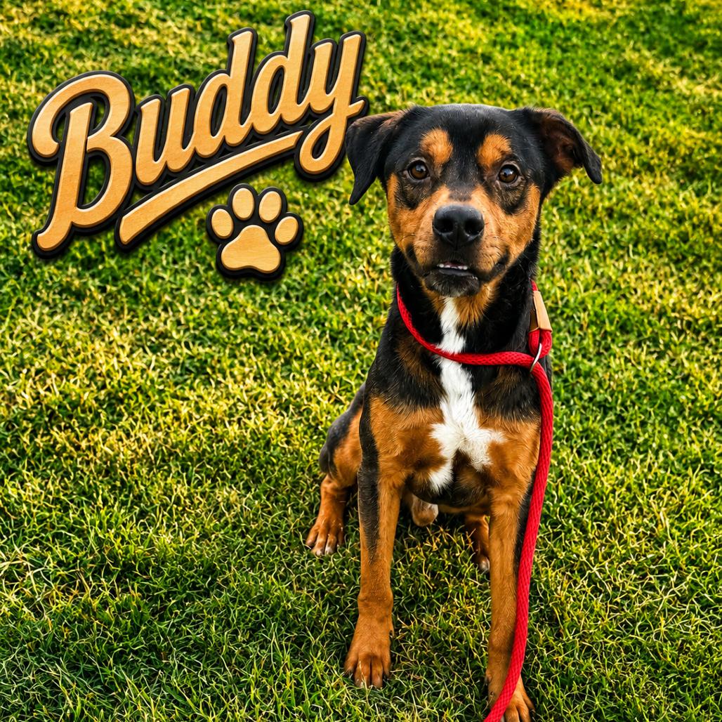 Enlarge Buddy, a Adoptable mixed breed in Portland, TX image 2/6