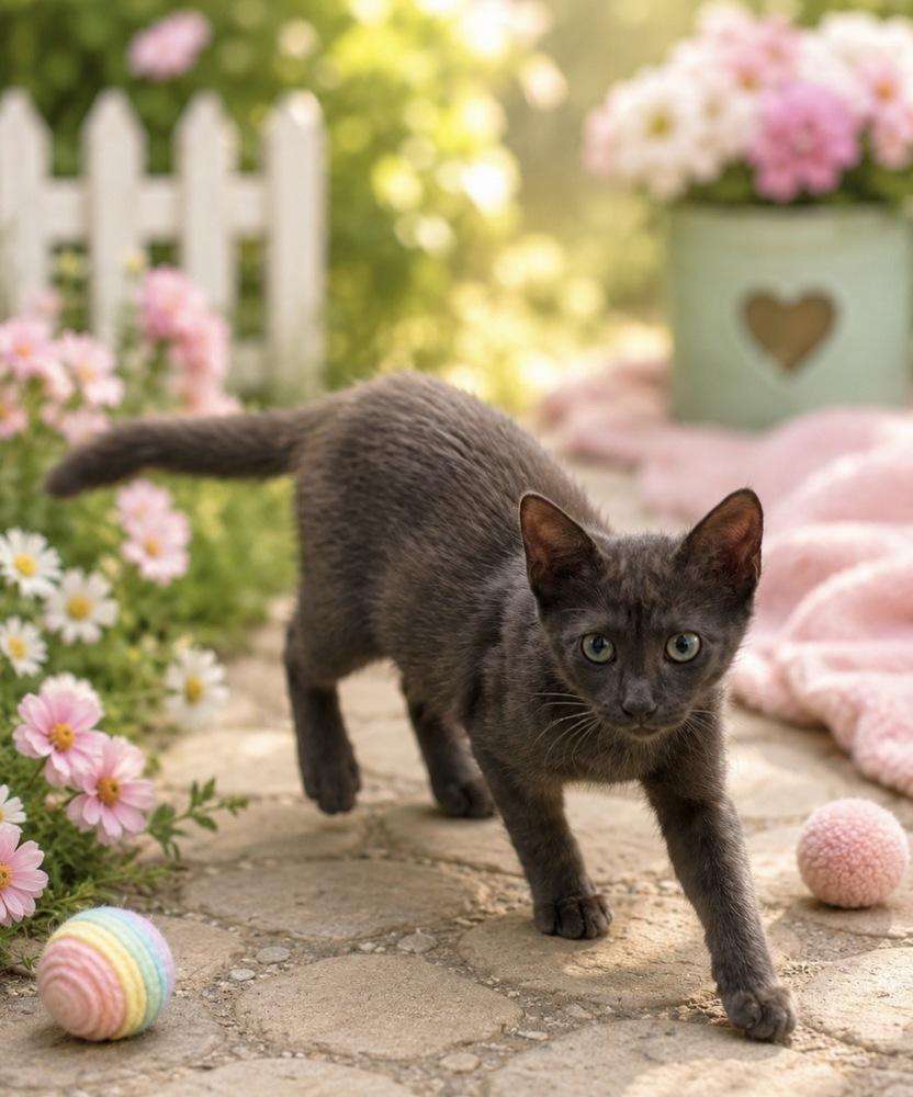Brownie, Adoptable, Kitten Female Domestic Short Hair.