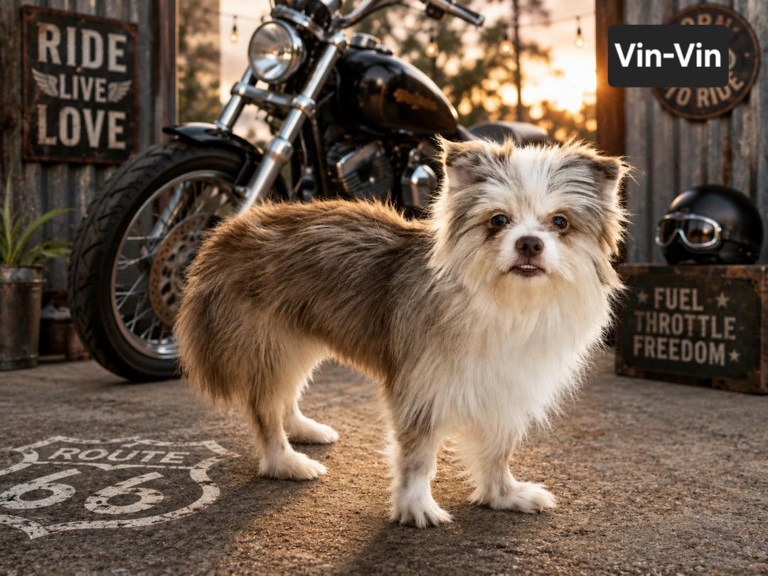 Enlarge Vin-Vin, a ADOPTABLE mixed breed in Mclean, IL image 1/1