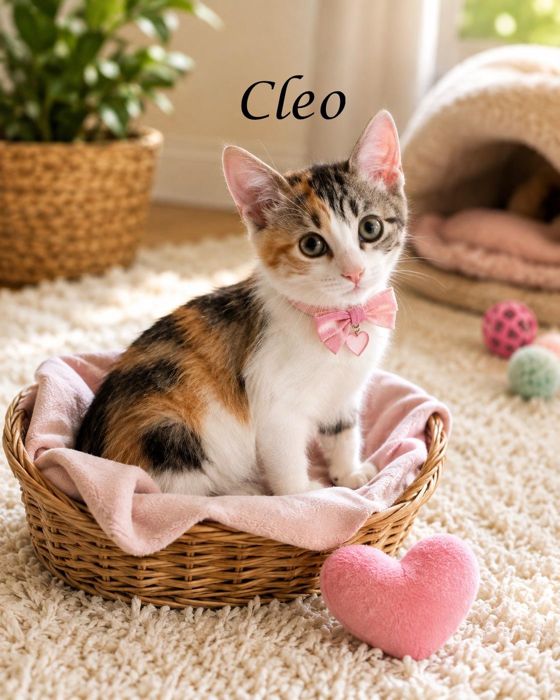 Enlarge Sisters, CLOVER & CLEO, a ADOPTABLE Calico in Monrovia, CA image 3/6