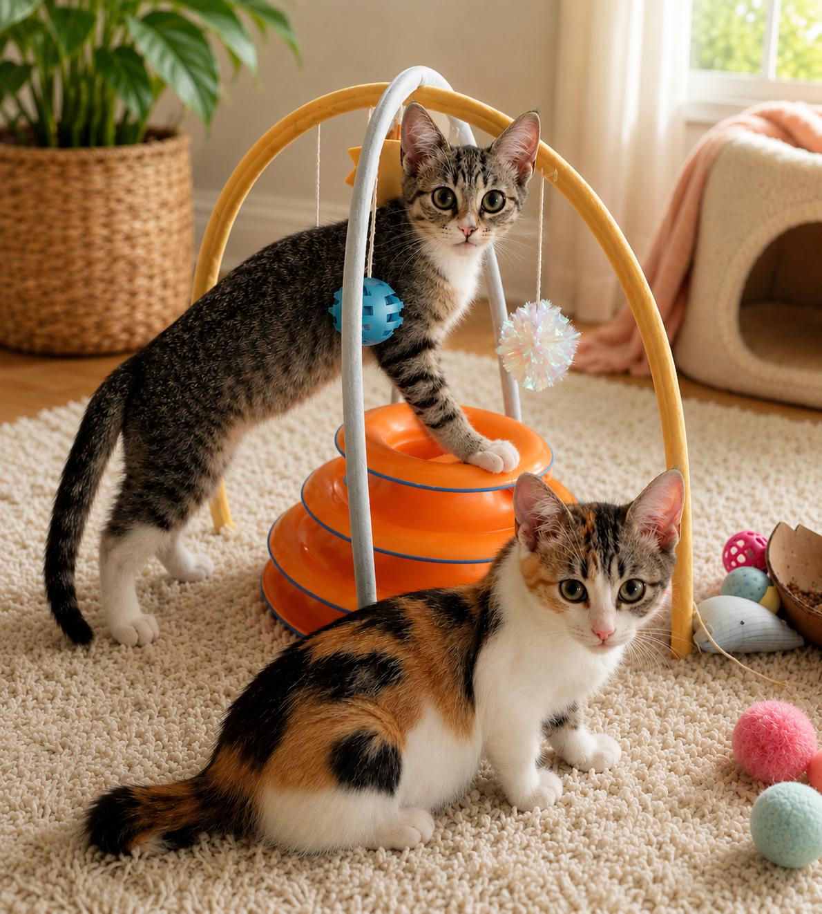 Enlarge Sisters, CLOVER & CLEO, a ADOPTABLE Calico in Monrovia, CA image 2/6