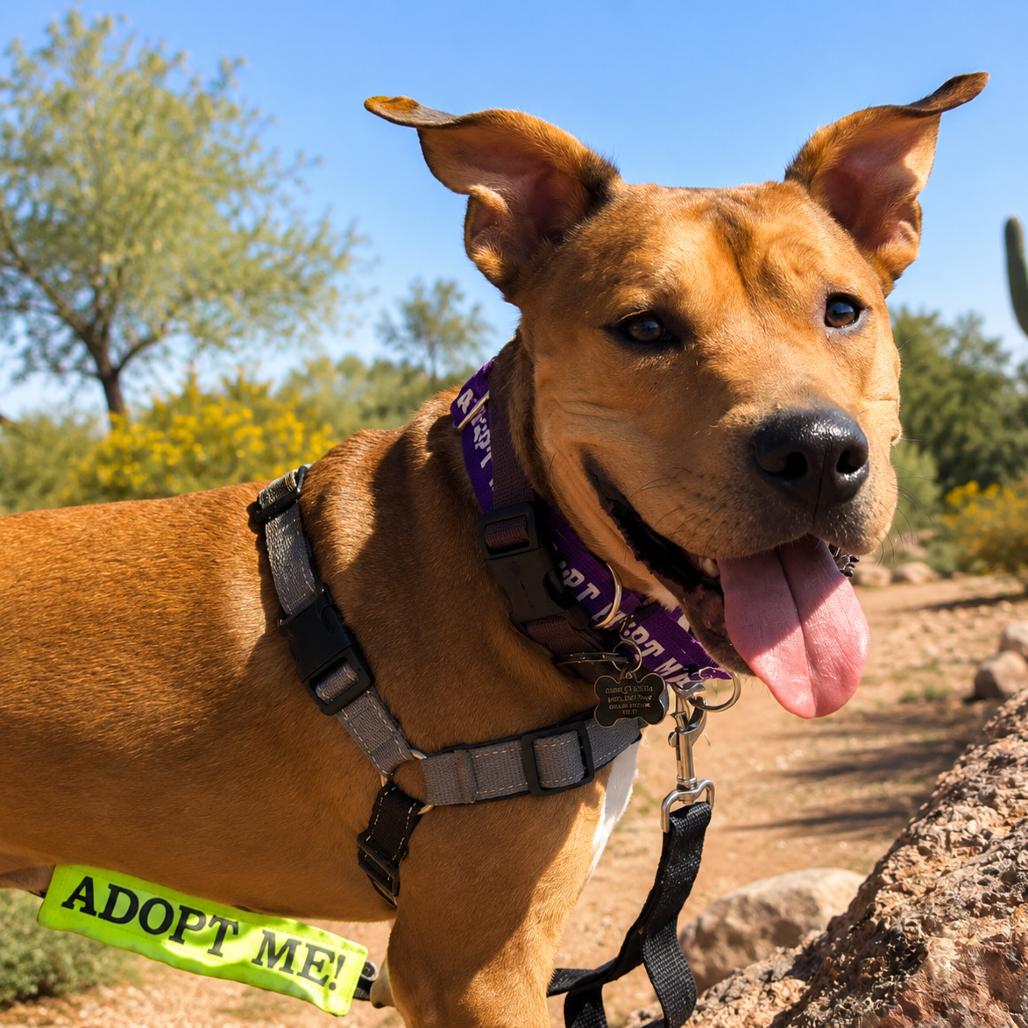 Enlarge Elmer, a Adoptable mixed breed in Phoenix, AZ image 4/6