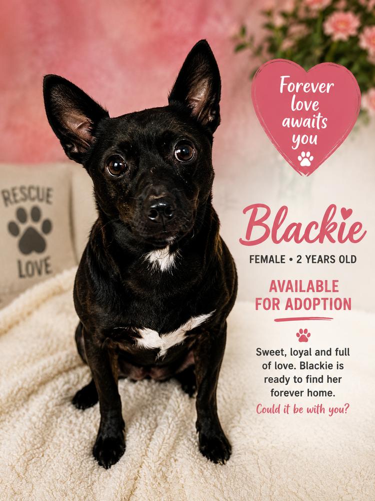 Enlarge blackie, a Adoptable mixed breed in Cedartown, GA image 1/1