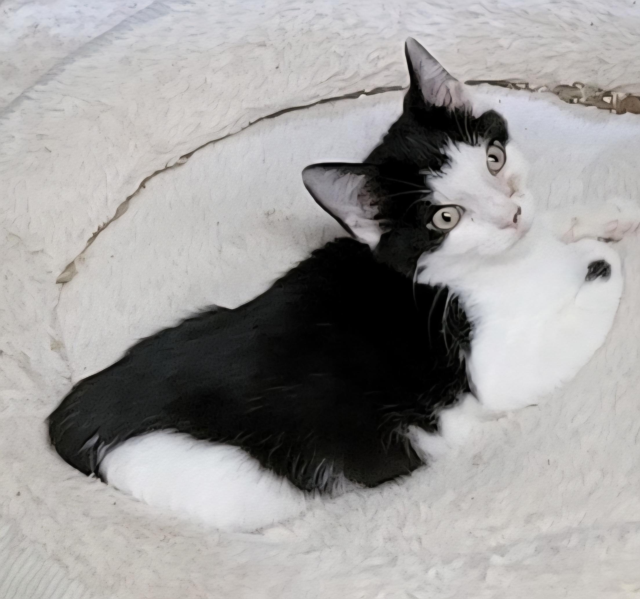 Calvin Domestic Short Hair Cat