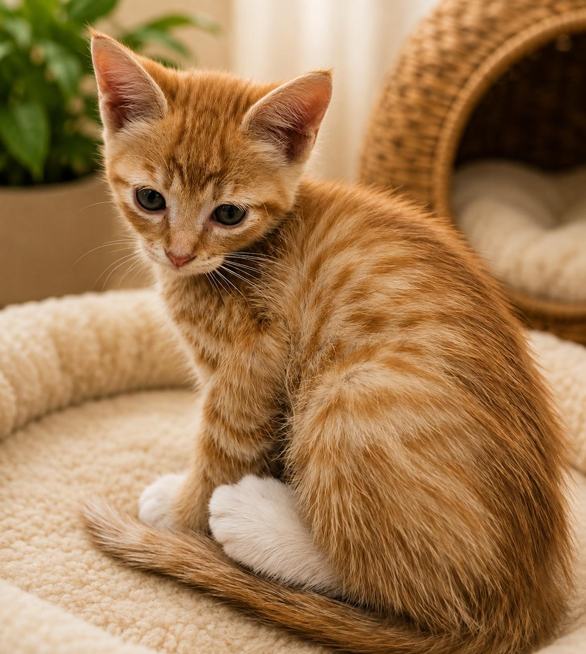Enlarge Peaches, a Adoptable Domestic Short Hair in Santa Cruz, CA image 4/6