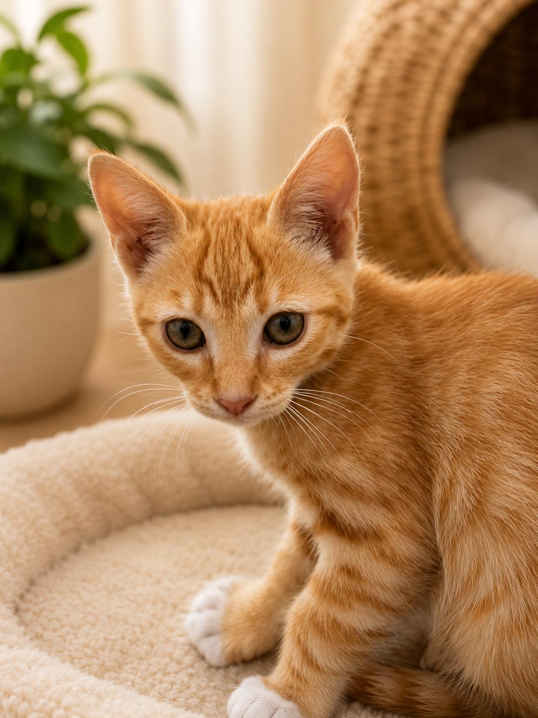 Enlarge Peaches, a Adoptable Domestic Short Hair in Santa Cruz, CA image 3/6
