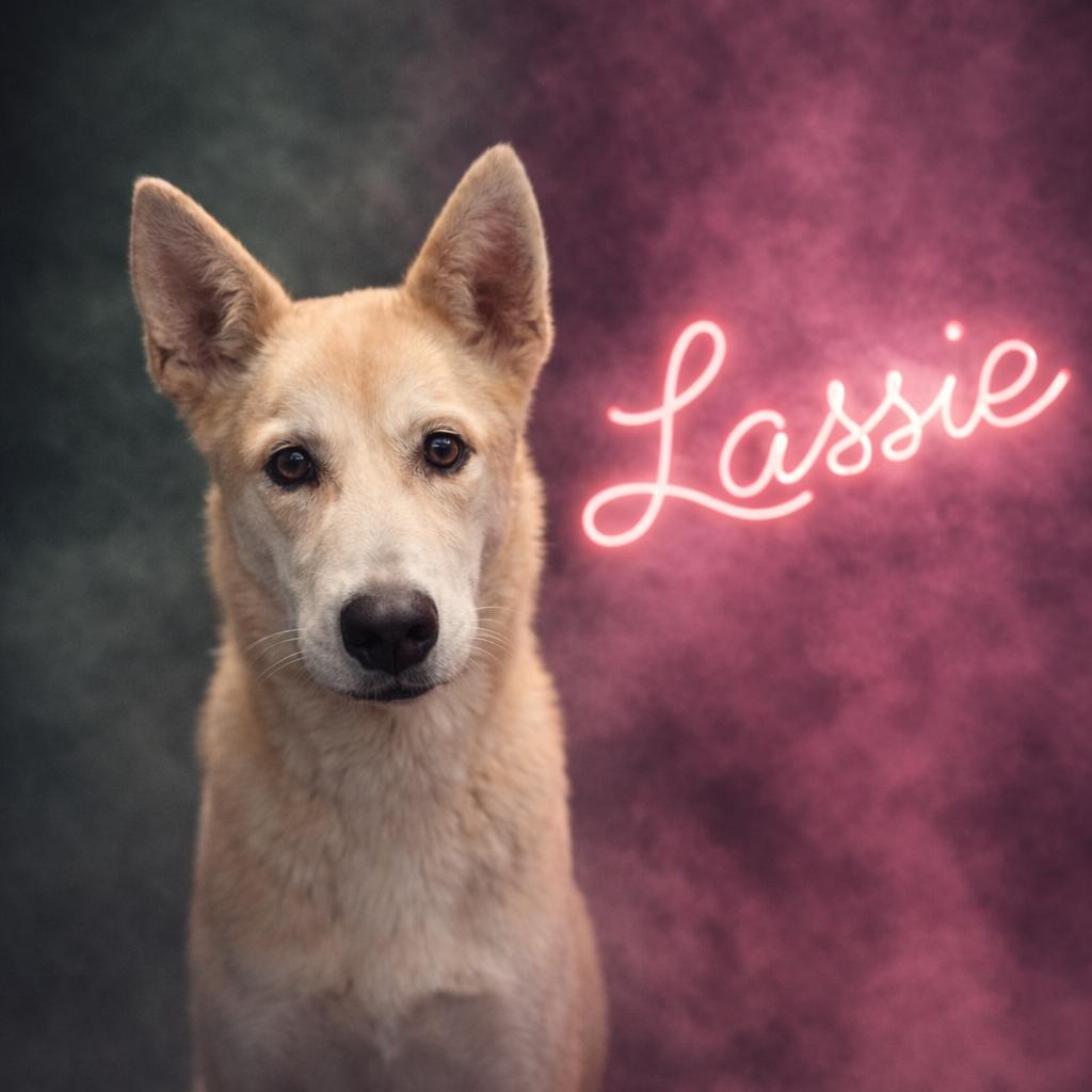 Enlarge Lassie, a ADOPTABLE mixed breed in Valley Falls, KS image 1/2