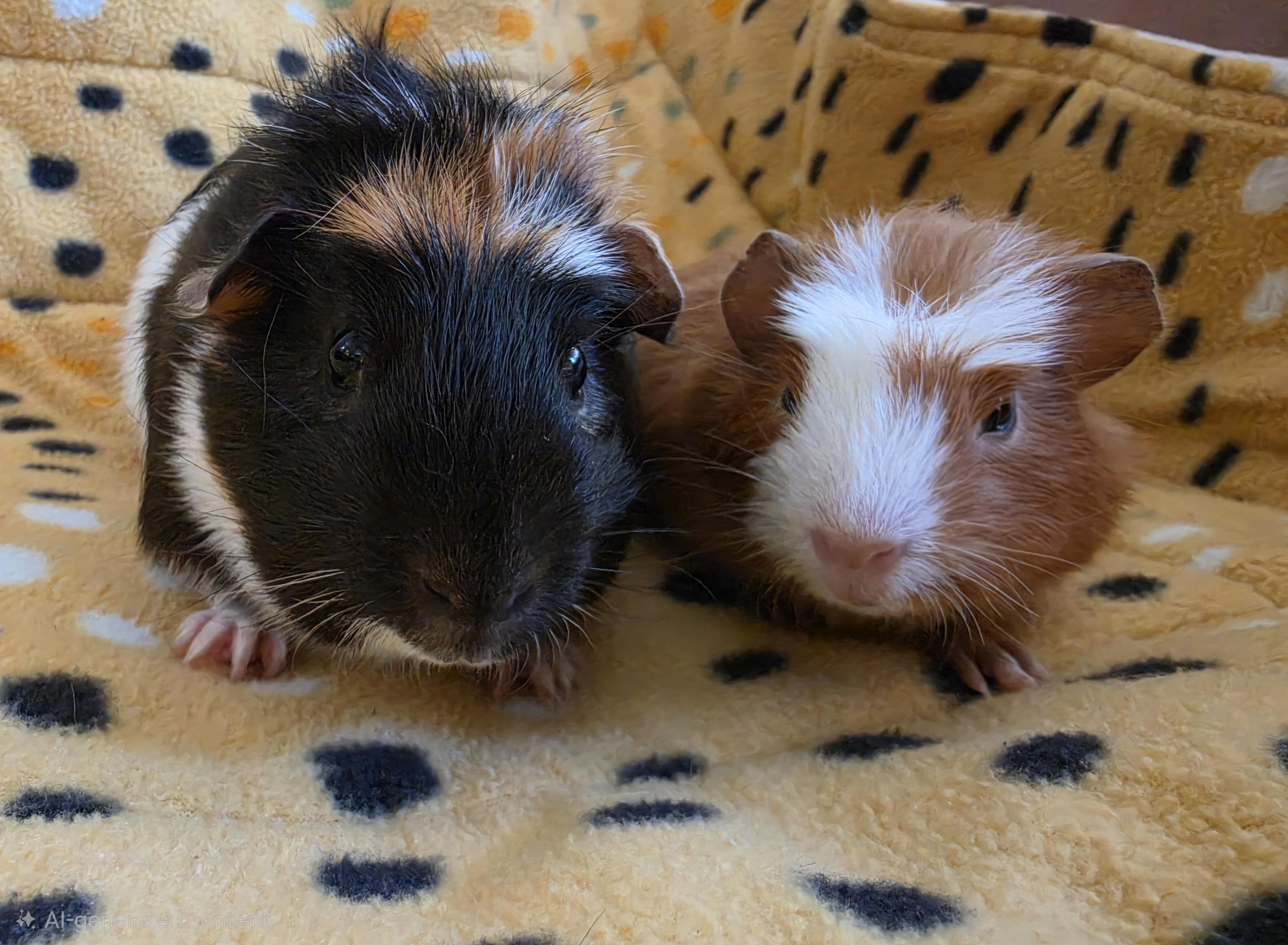 Jimothy and Sonic, Adoptable, Baby Male Guinea Pig.
