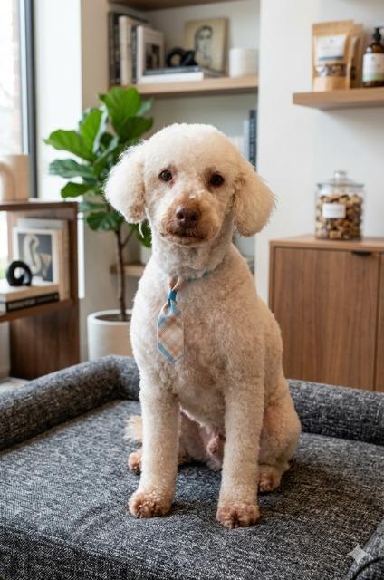 Moosh, Adoptable, Adult Male Poodle.
