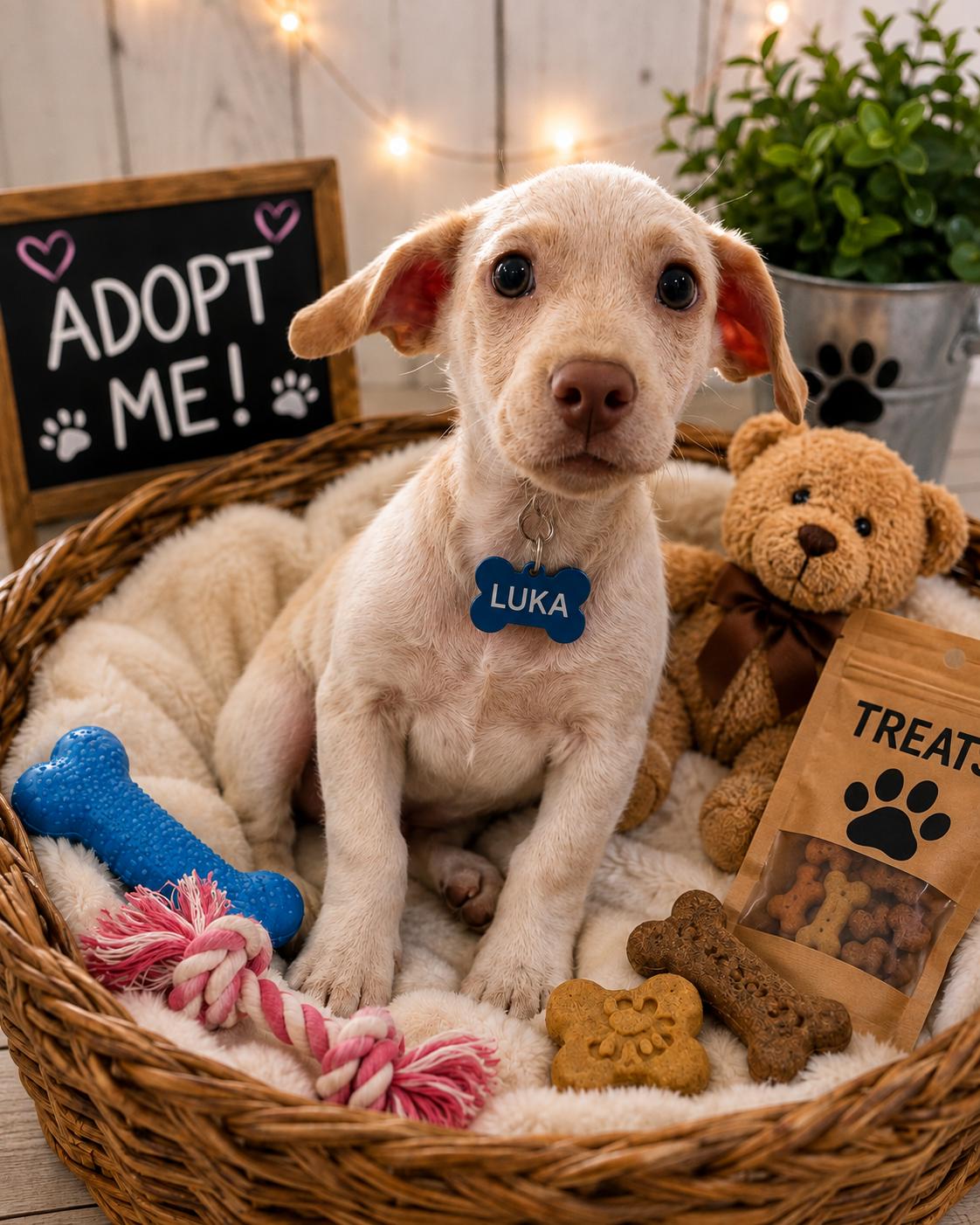 Enlarge Luka, a Adoptable mixed breed in Queen Creek, AZ image 1/1