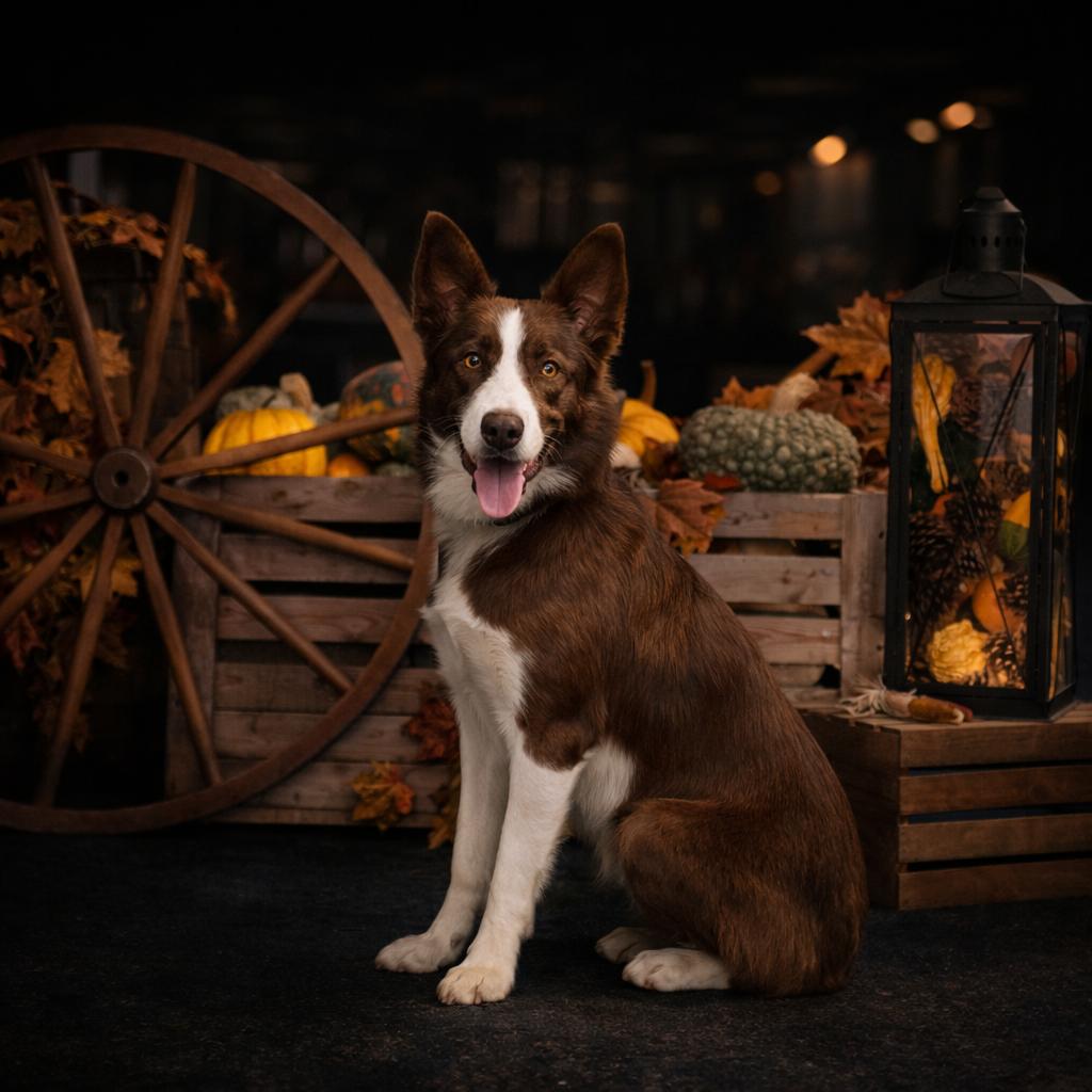 Henna, ADOPTABLE, Adult Male Border Collie.