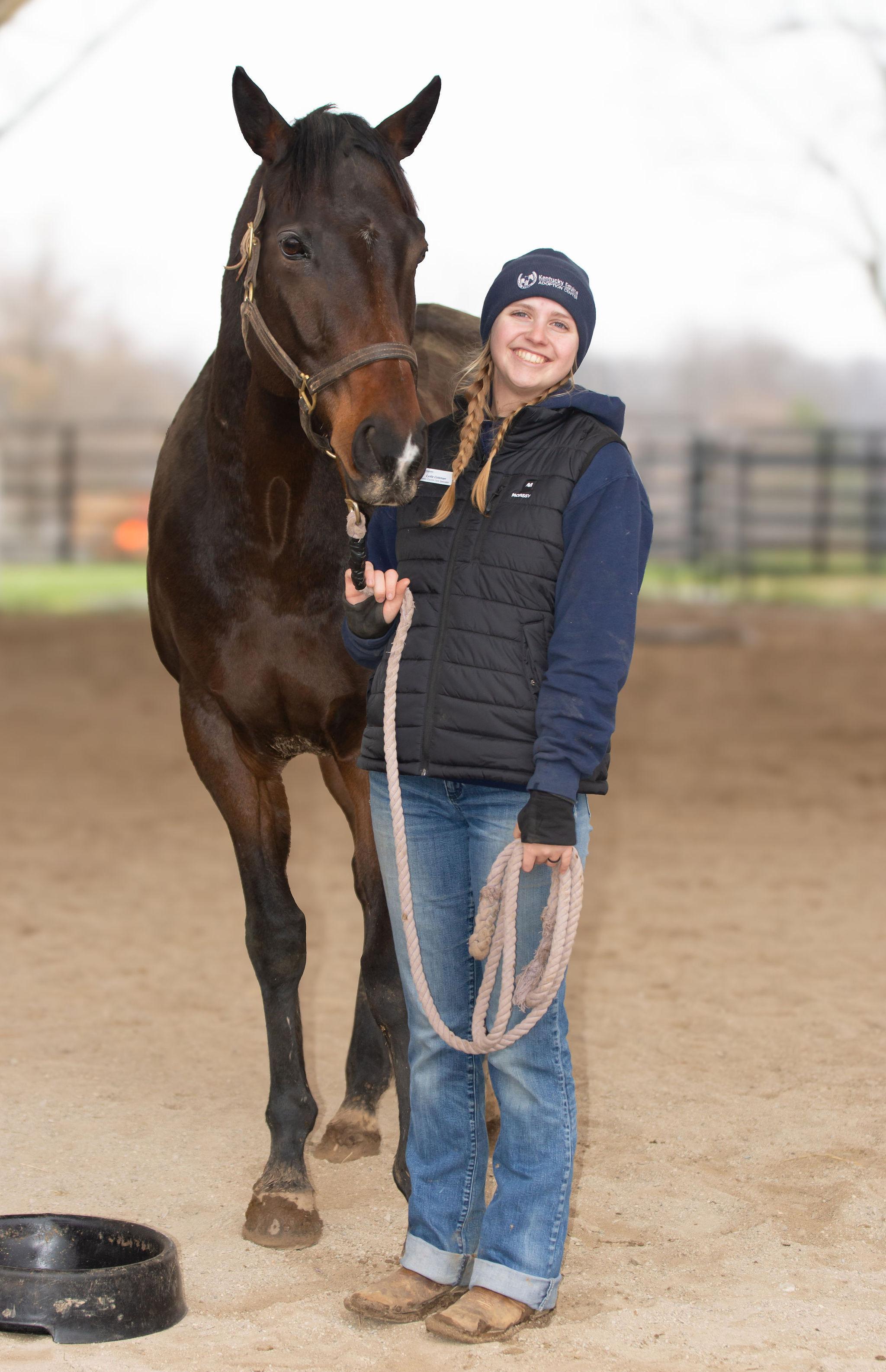 Enlarge Pitch Dark (Preacher), a Adoptable Thoroughbred in Nicholasville, KY image 2/4