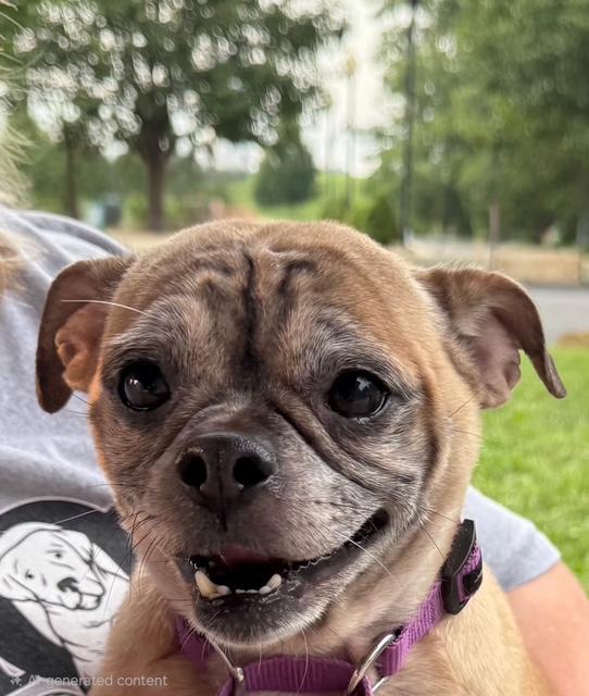 Enlarge Idaho, a ADOPTABLE Puggle in East Sparta, OH image 6/6