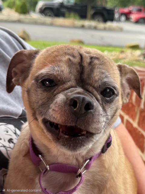 Enlarge Idaho, a ADOPTABLE Puggle in East Sparta, OH image 5/6