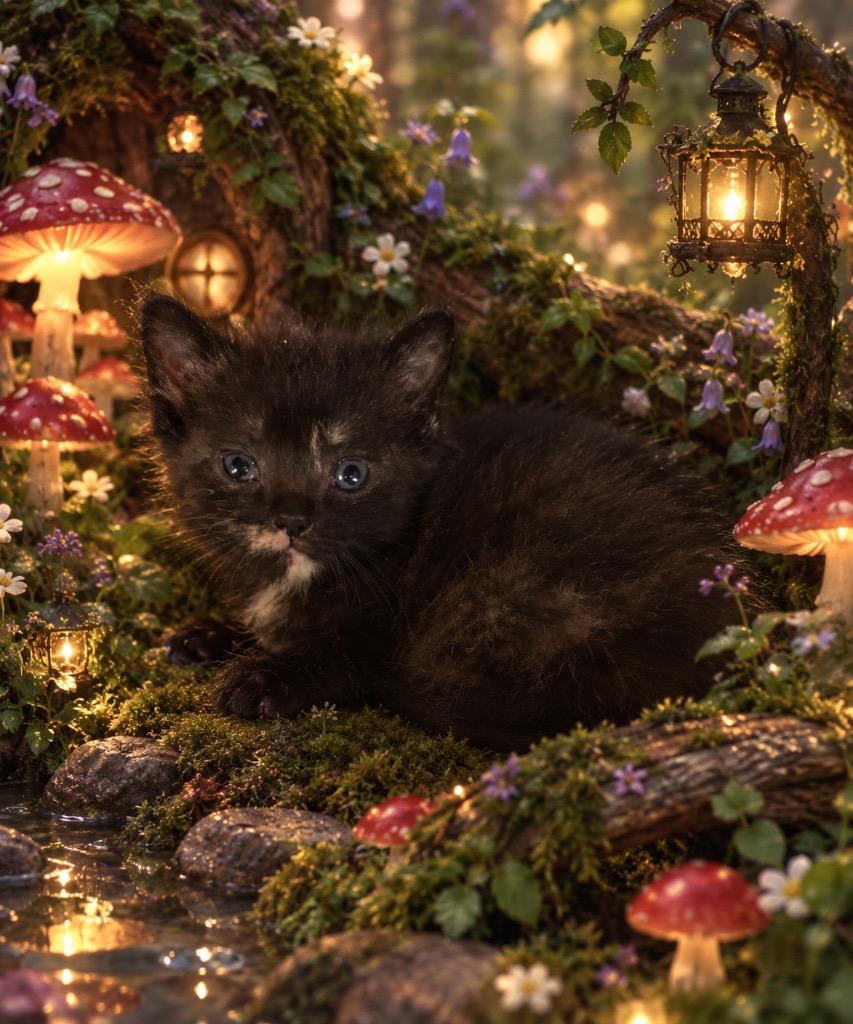 Tinky Winkie, Adoptable, Kitten Female Domestic Short Hair.
