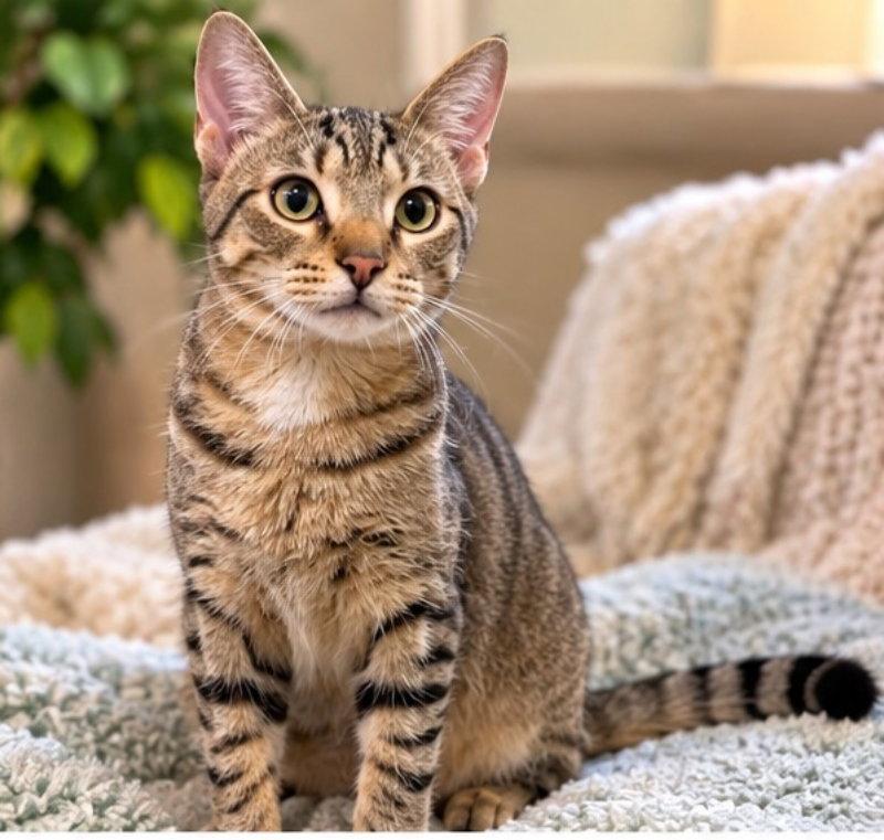 Leo, Adoptable, Young Male Tabby.