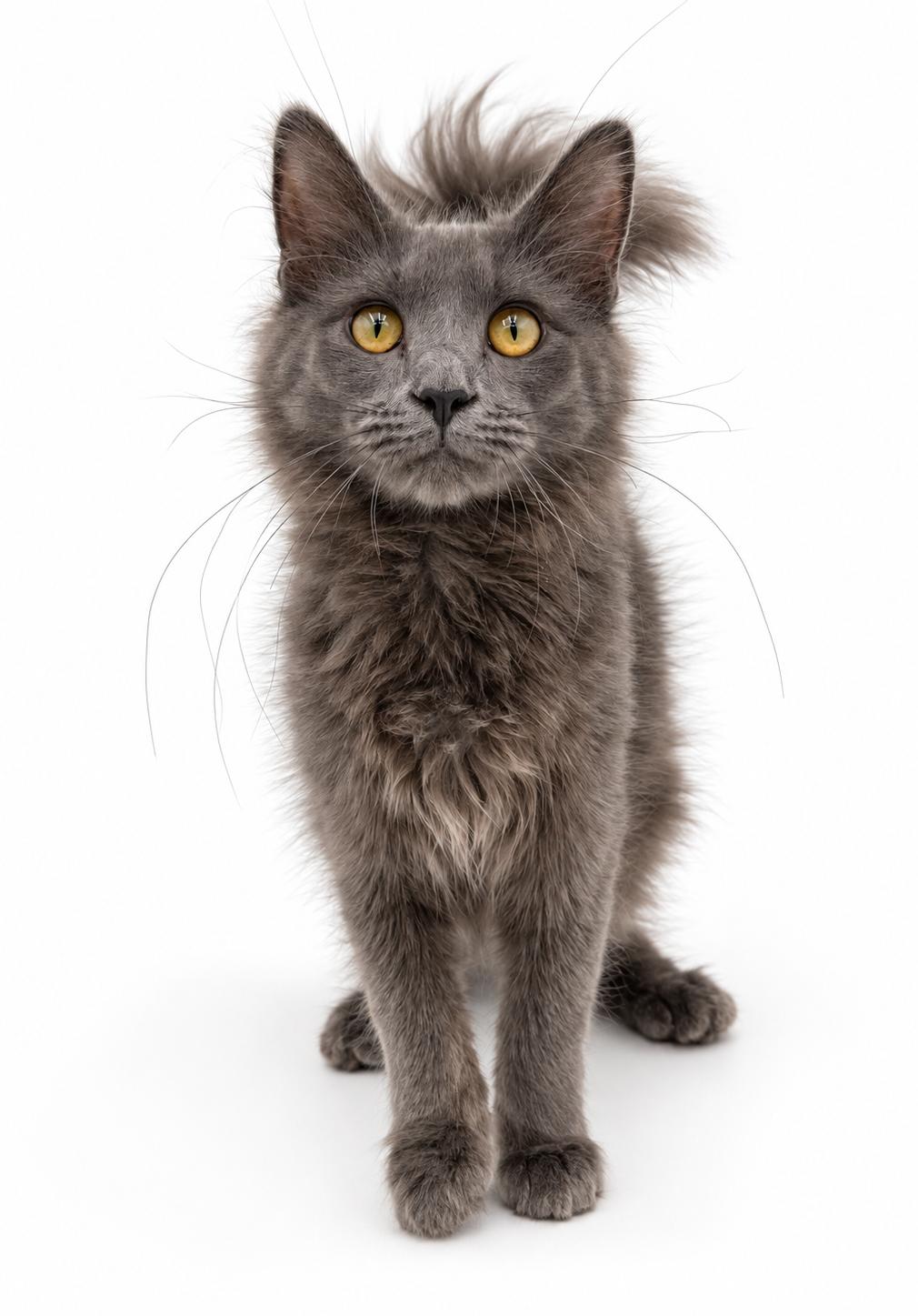 Enlarge Smokey is SWEET and STUNNING - Lap cat - OLD ENOUGH TO GO SOLO, a Adopted mixed breed in Bedford Hills, NY image 2/6