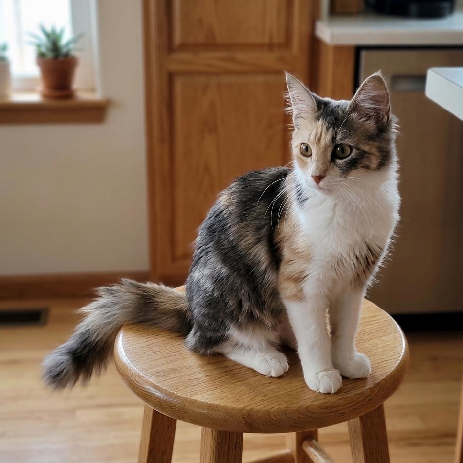 Duchess, an adopted Calico in Allen, TX image 3/6