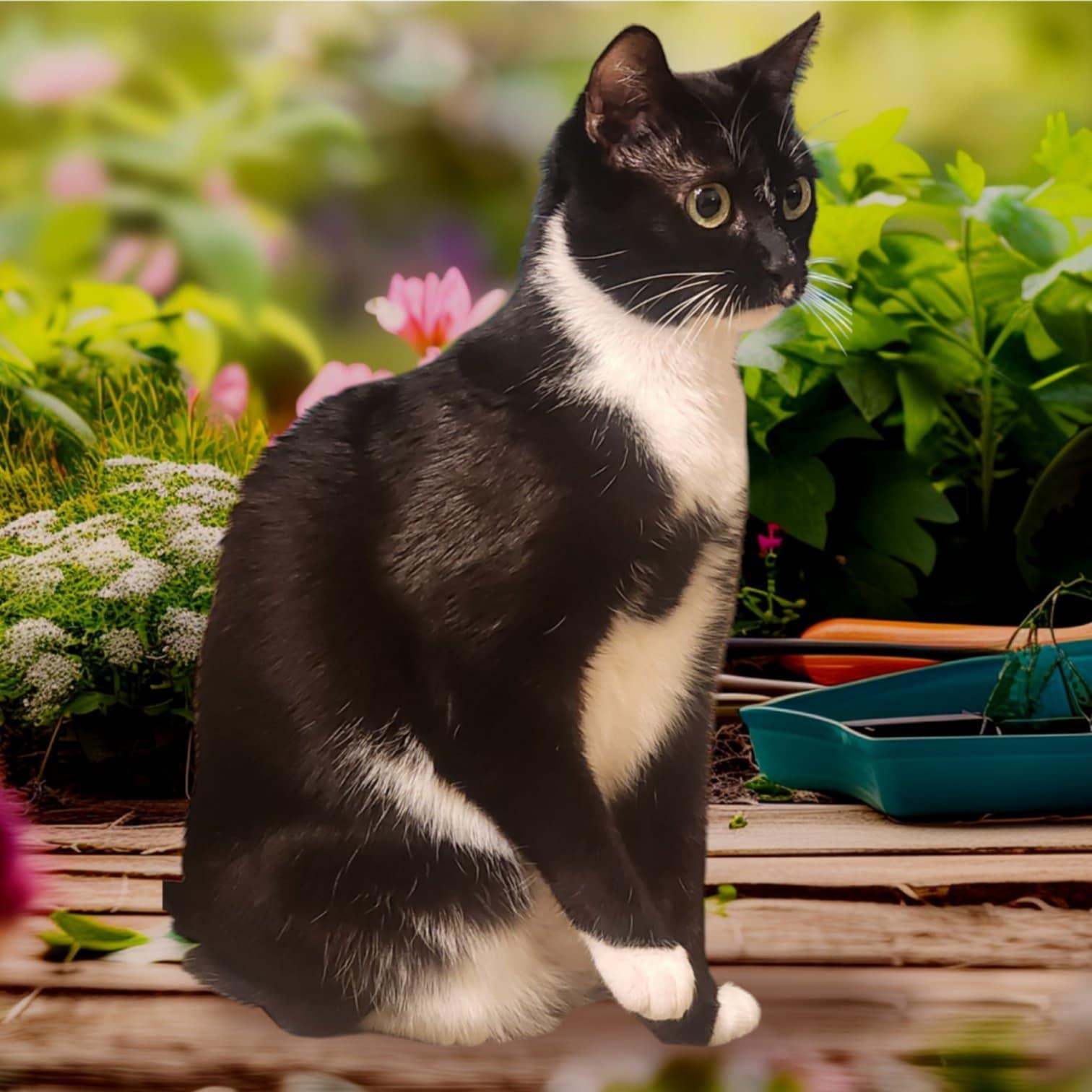 Enlarge Rhyme, a Adoptable Tuxedo in Brentwood, CA image 1/4