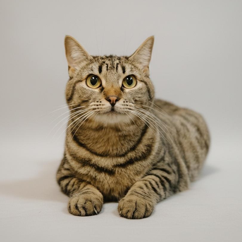 Koko, Adoptable, Young Female Tabby.
