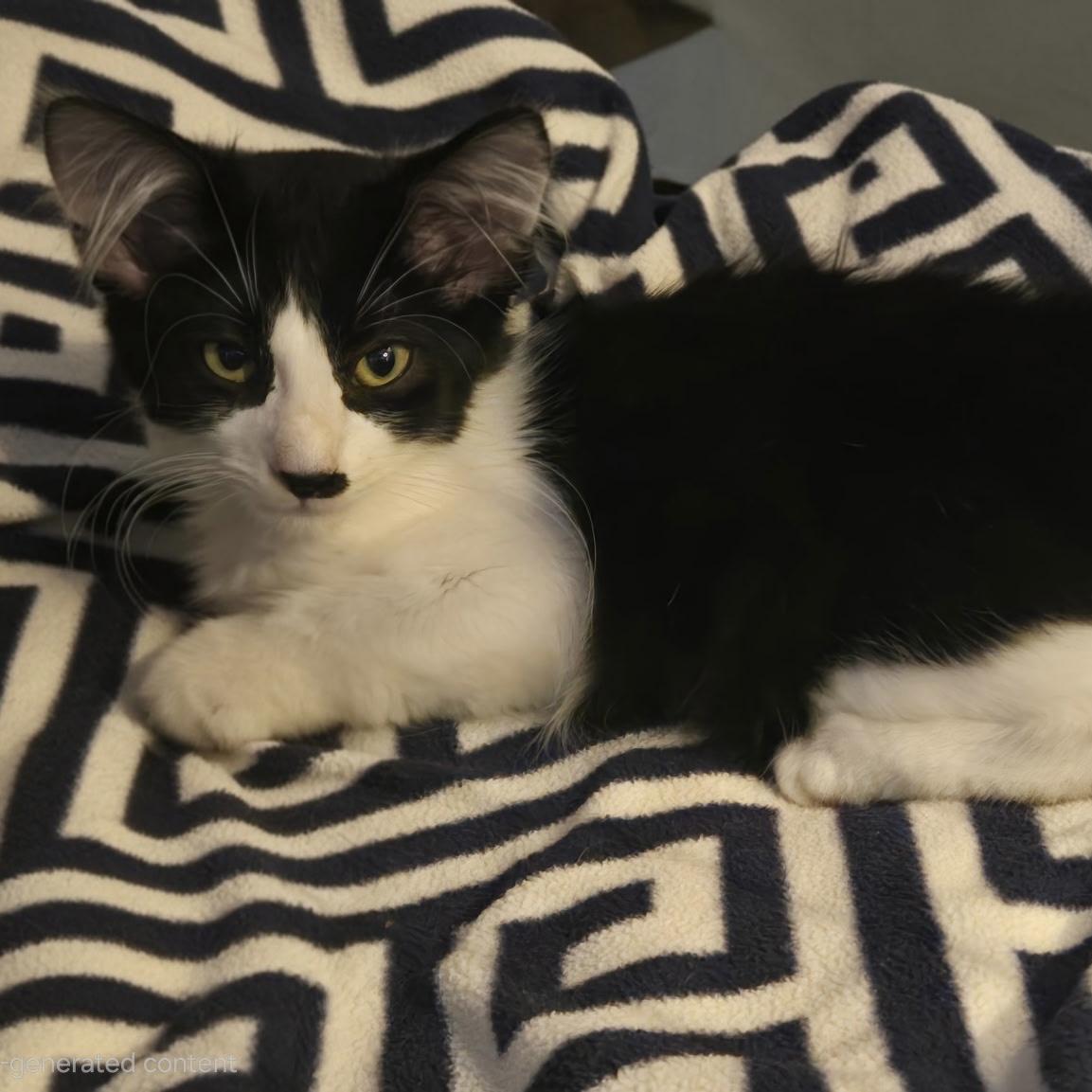 Enlarge Scooby, a Adoptable Domestic Medium Hair in Bentonville, AR image 1/1