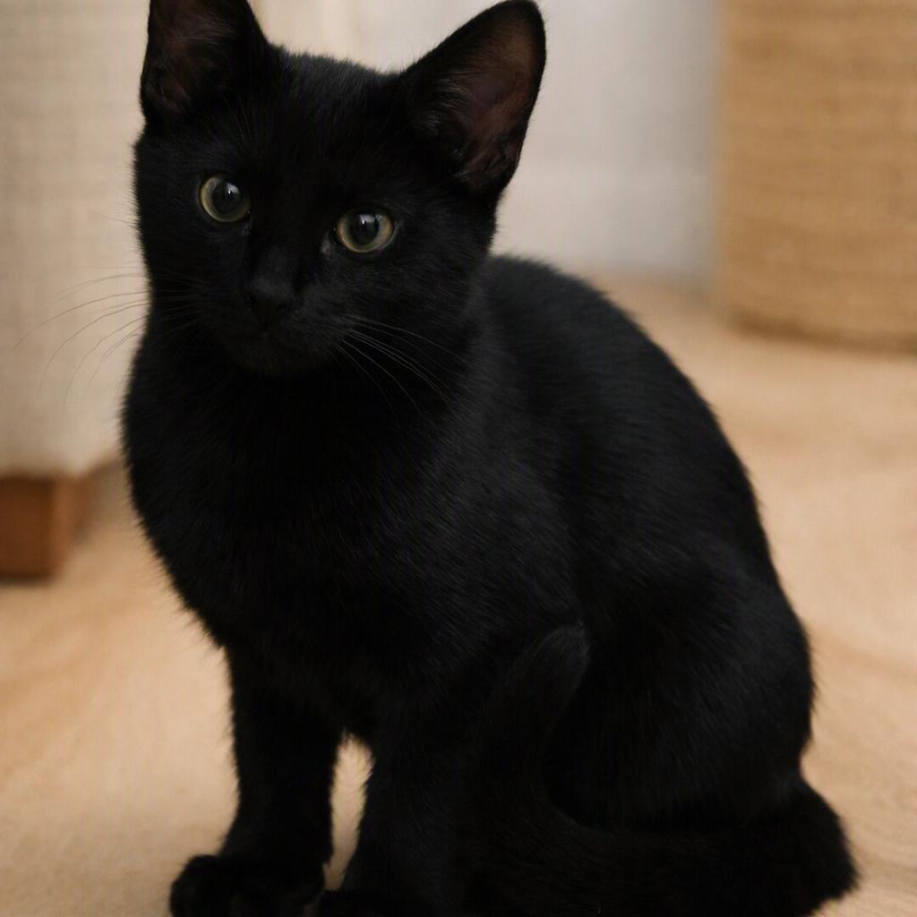 Abigail, Adoptable, Kitten Female Domestic Short Hair & Bombay.