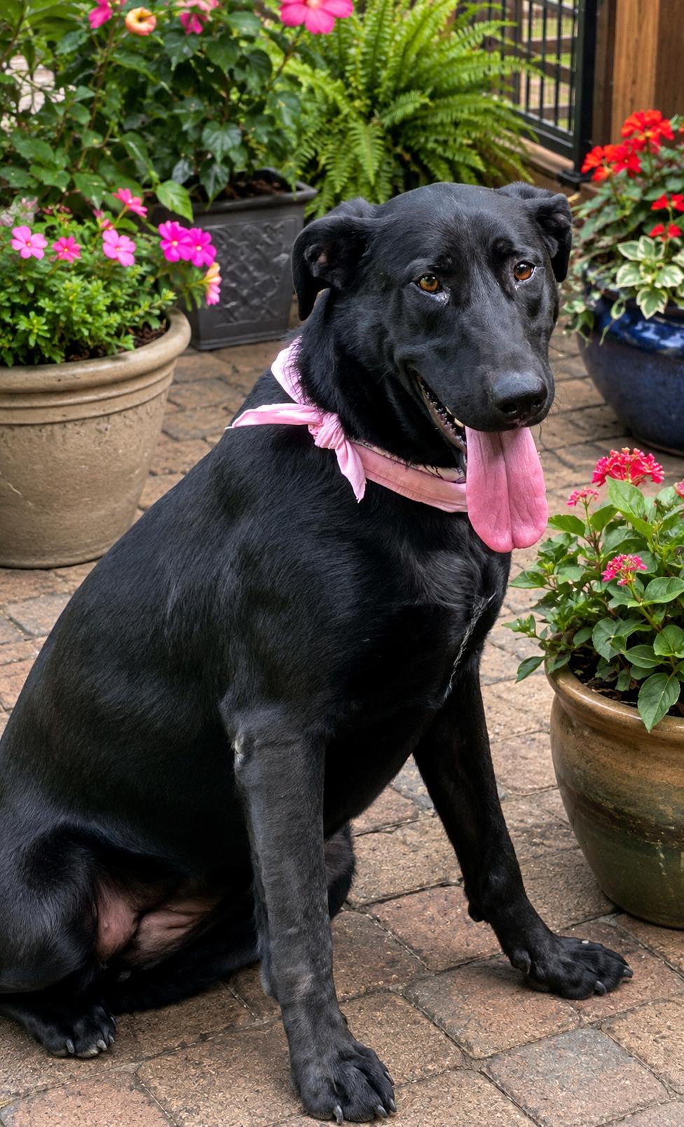 Enlarge Rosey - Urgent Foster Needed, an adoptable Black Labrador Retriever in Willington, CT image 5/6
