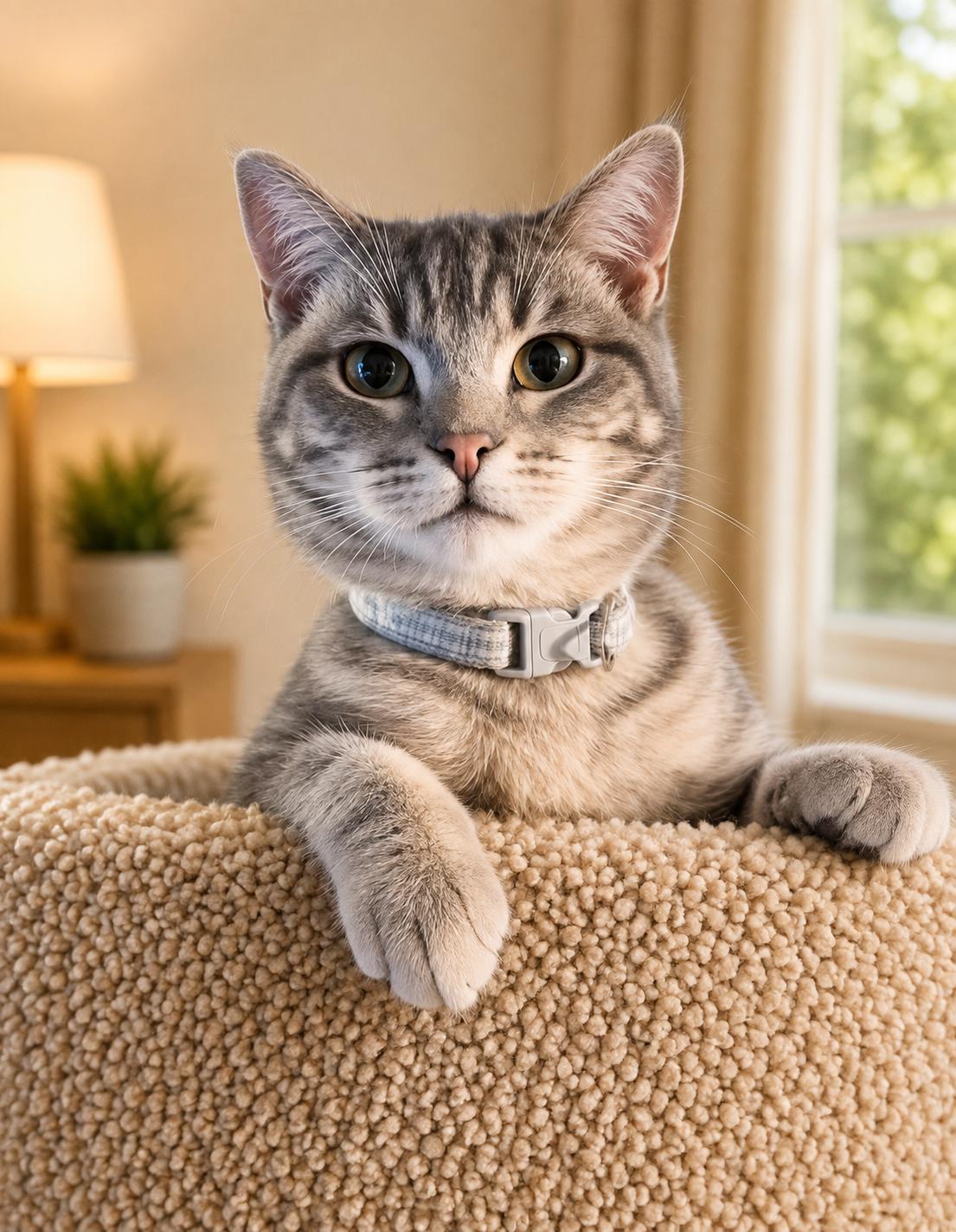 Clara, Adoptable, Young Female Tabby.