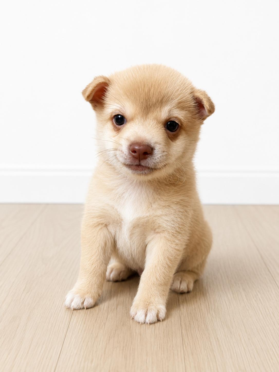 Oasis, adopted, Puppy Male Shiba Inu.