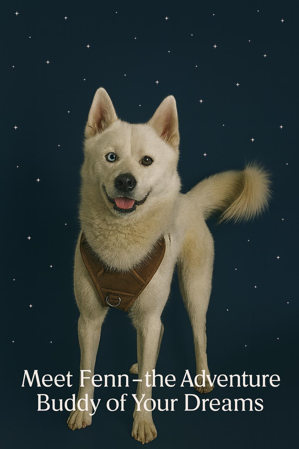 Fenn, adopted, Adult Male Husky.