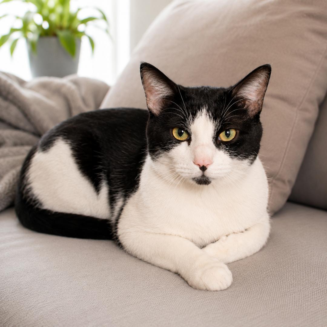 Enlarge Oreo, a Adoptable Domestic Short Hair in Cincinnati, OH image 2/2
