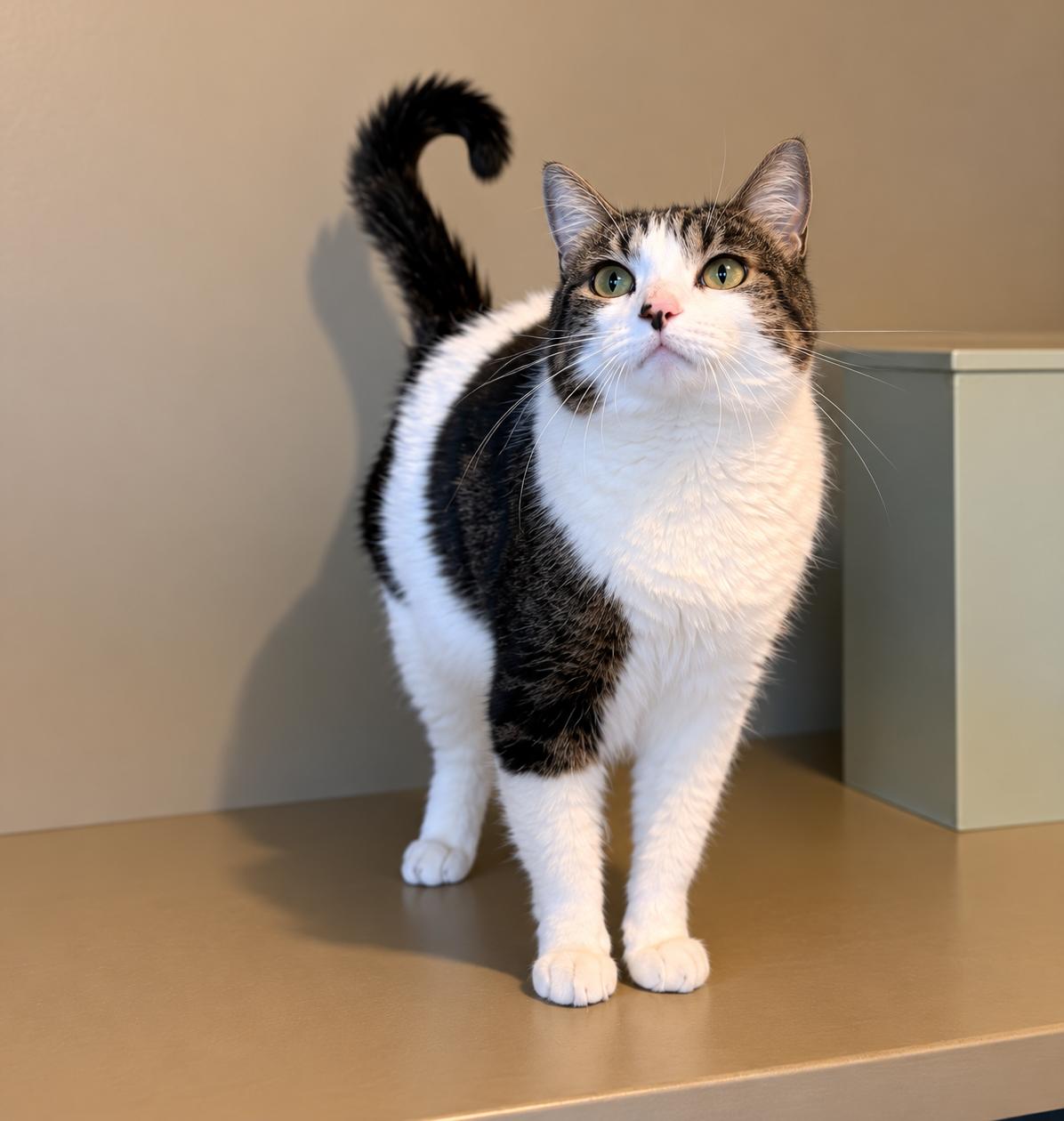 Ren, a Adoptable Domestic Short Hair in Lathrop, CA image 2/2