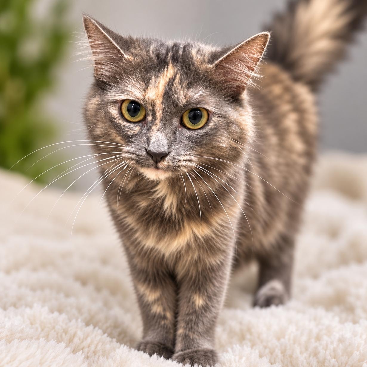Bella, Adoptable, Young Female Domestic Medium Hair.