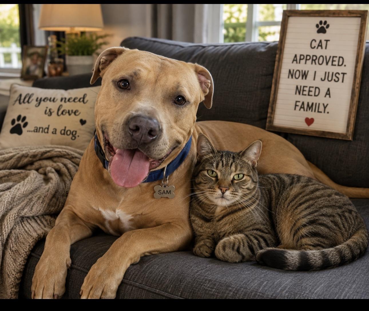 Enlarge Sam, a Adopted mixed breed in CUMMING, GA image 5/5