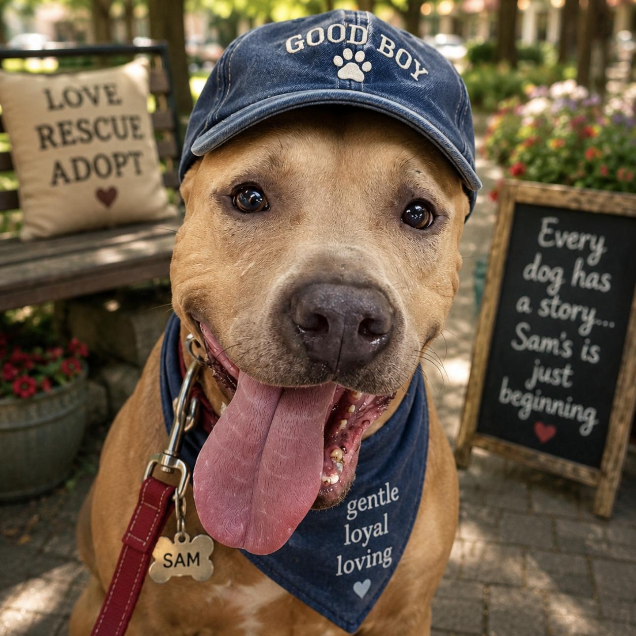 Enlarge Sam, a Adopted mixed breed in CUMMING, GA image 2/5
