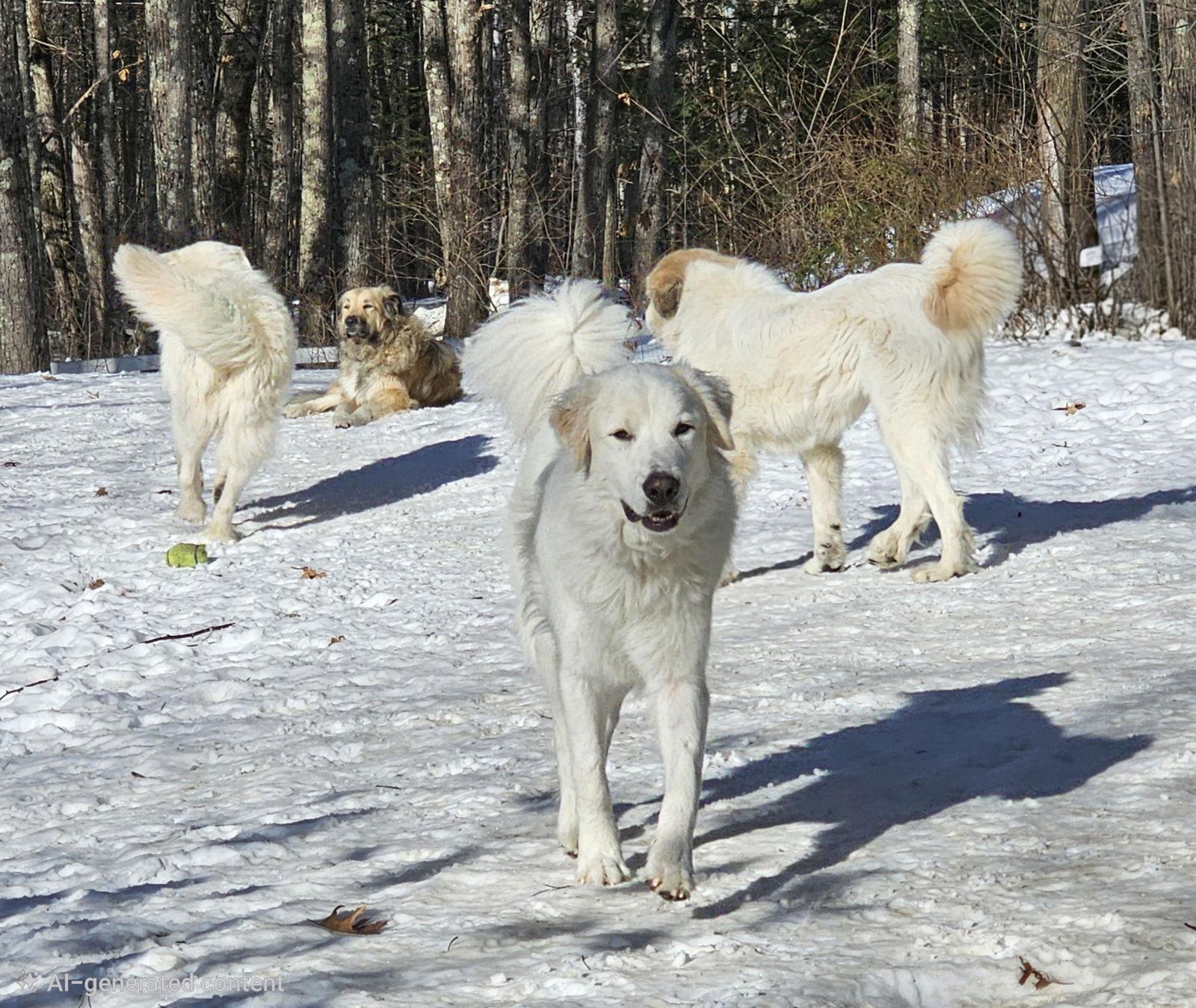 Enlarge Roscoe-sweet boy, a Adoptable Great Pyrenees in Croydon, NH image 3/3