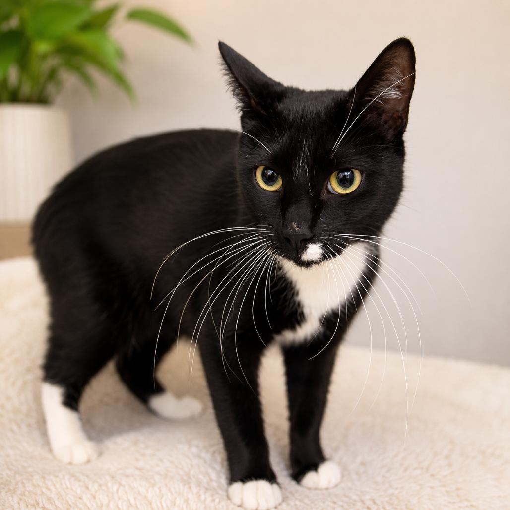 Boulder, Adoptable, Young Male Domestic Short Hair.