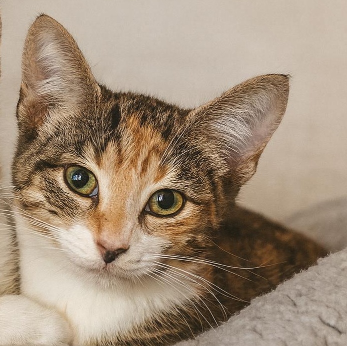 Speckles, Adoptable, Kitten Female Calico.