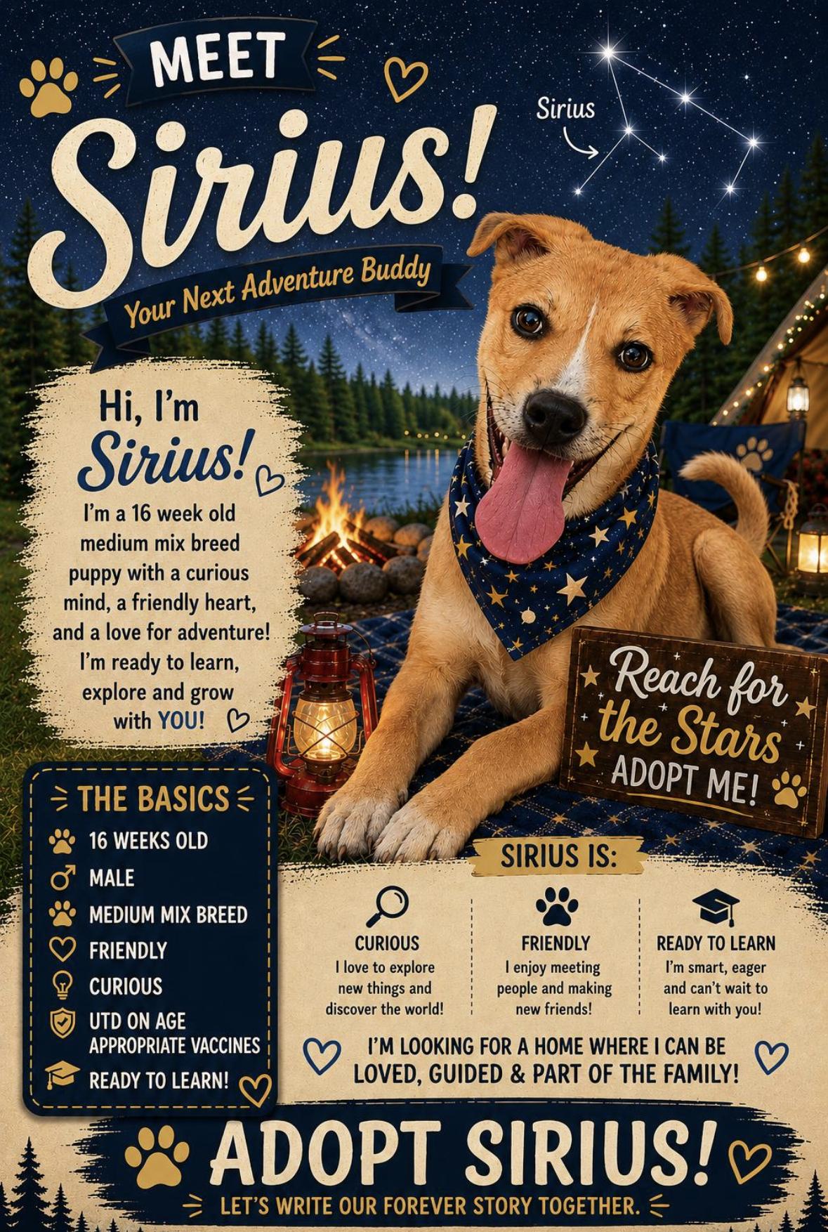 Sirius, an adopted Mixed Breed in Rock Hill, NY image 2/3