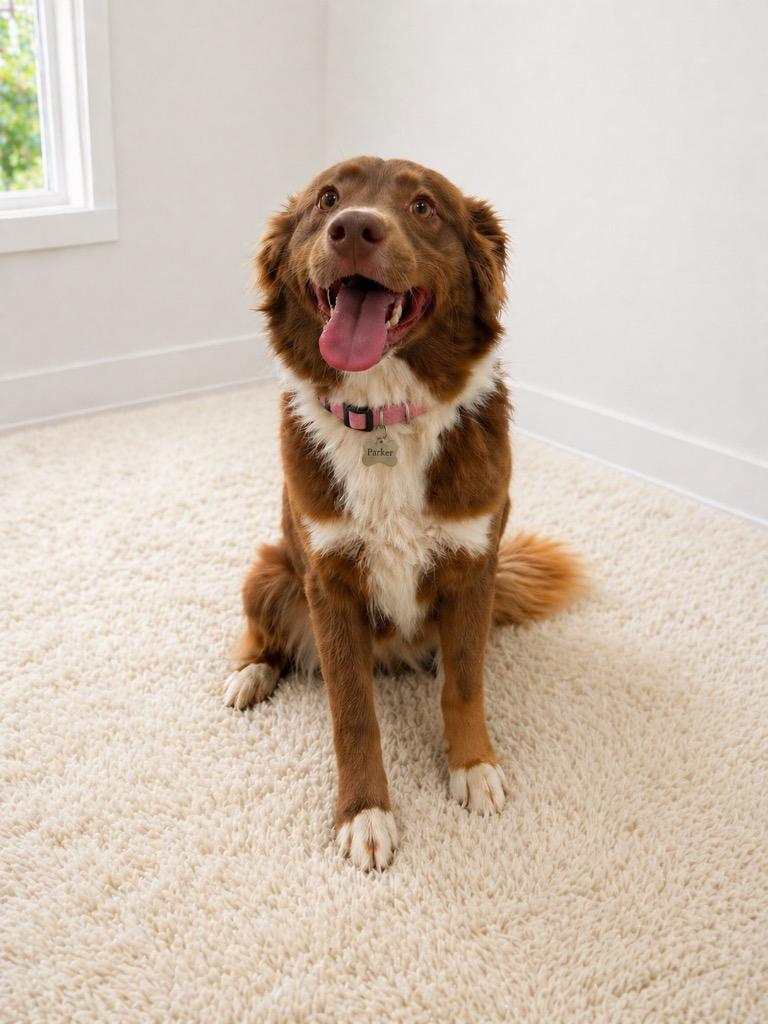Parker, Adopted, Young Female Australian Shepherd & Mixed Breed.