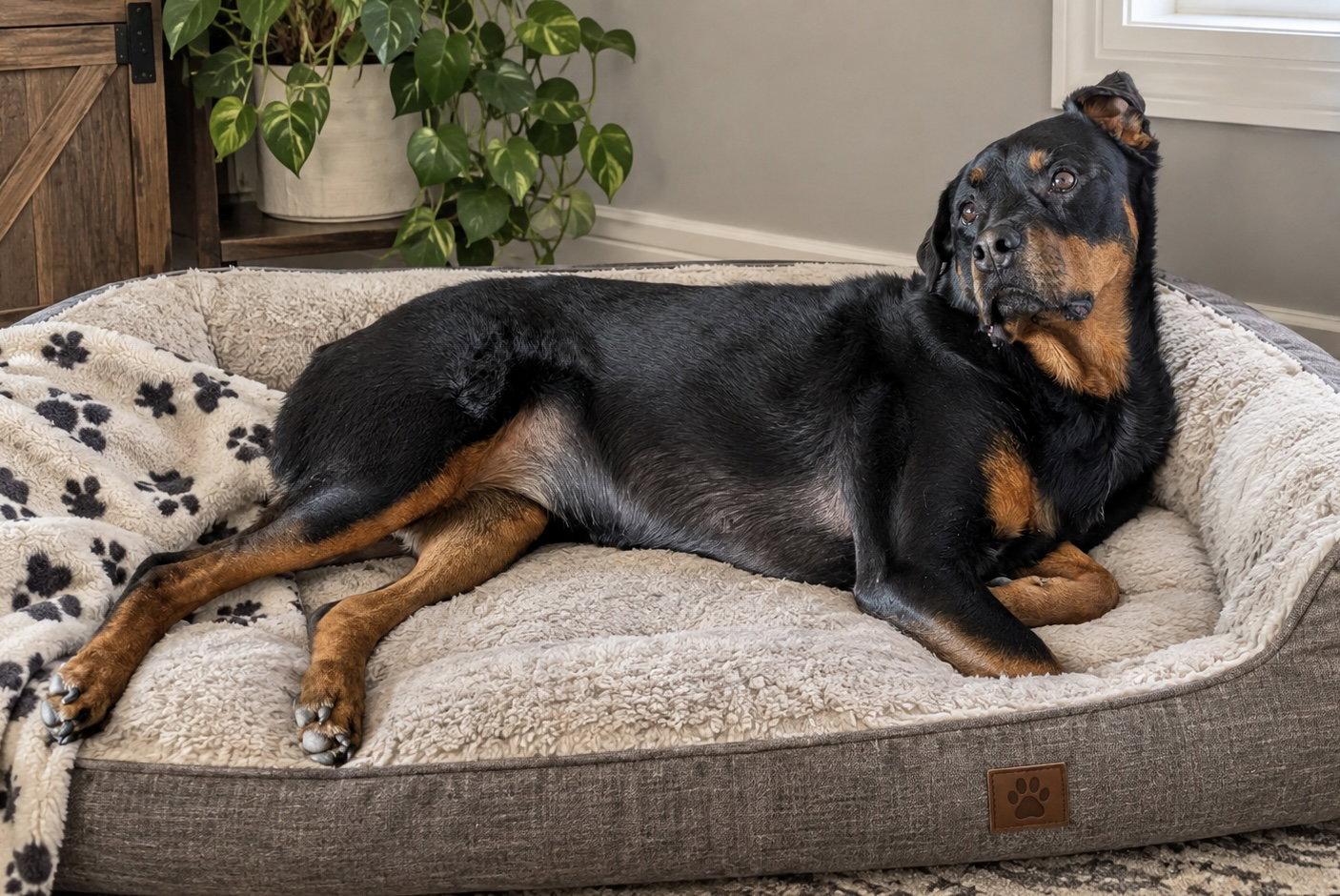 Enlarge Ruby Roo, a Adoptable Rottweiler in Omaha, NE image 2/3