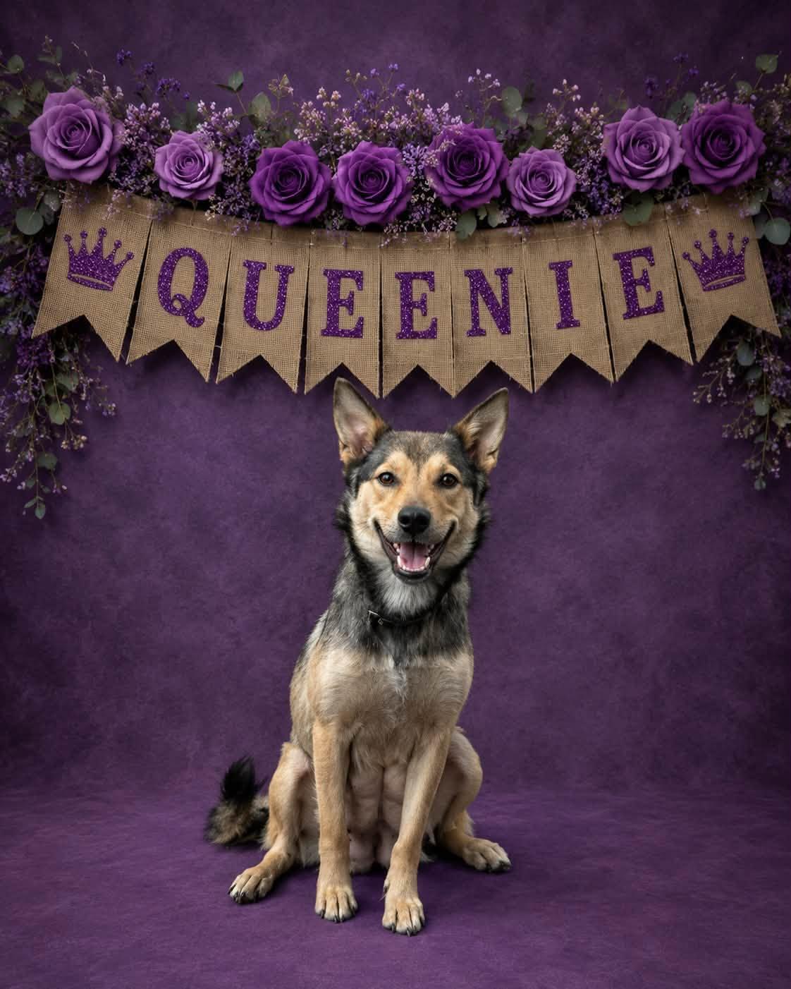 Queenie, Adoptable, Young Female Shepherd.