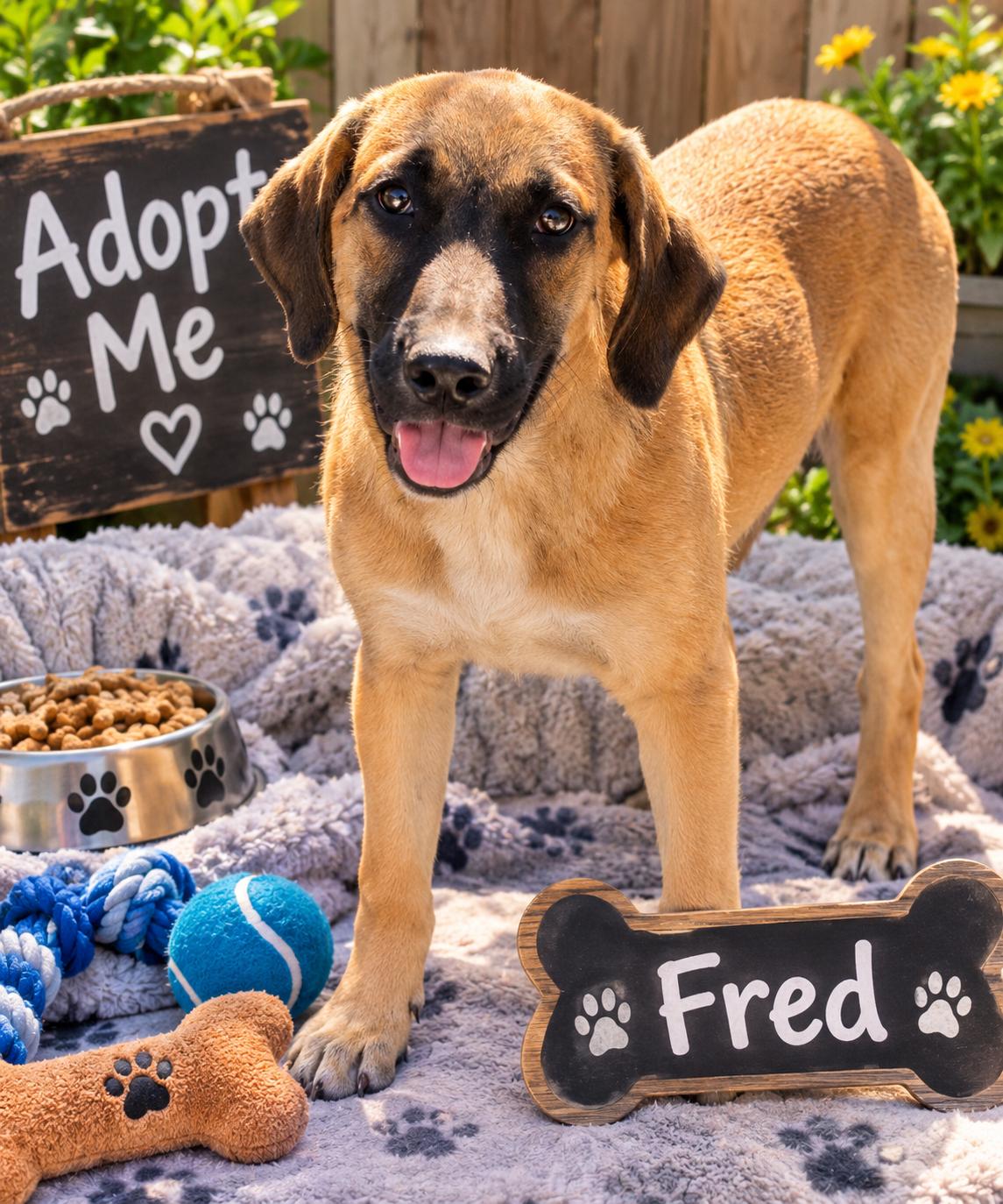 Enlarge Fred, a Adoptable Shepherd in Queen Creek, AZ image 2/3