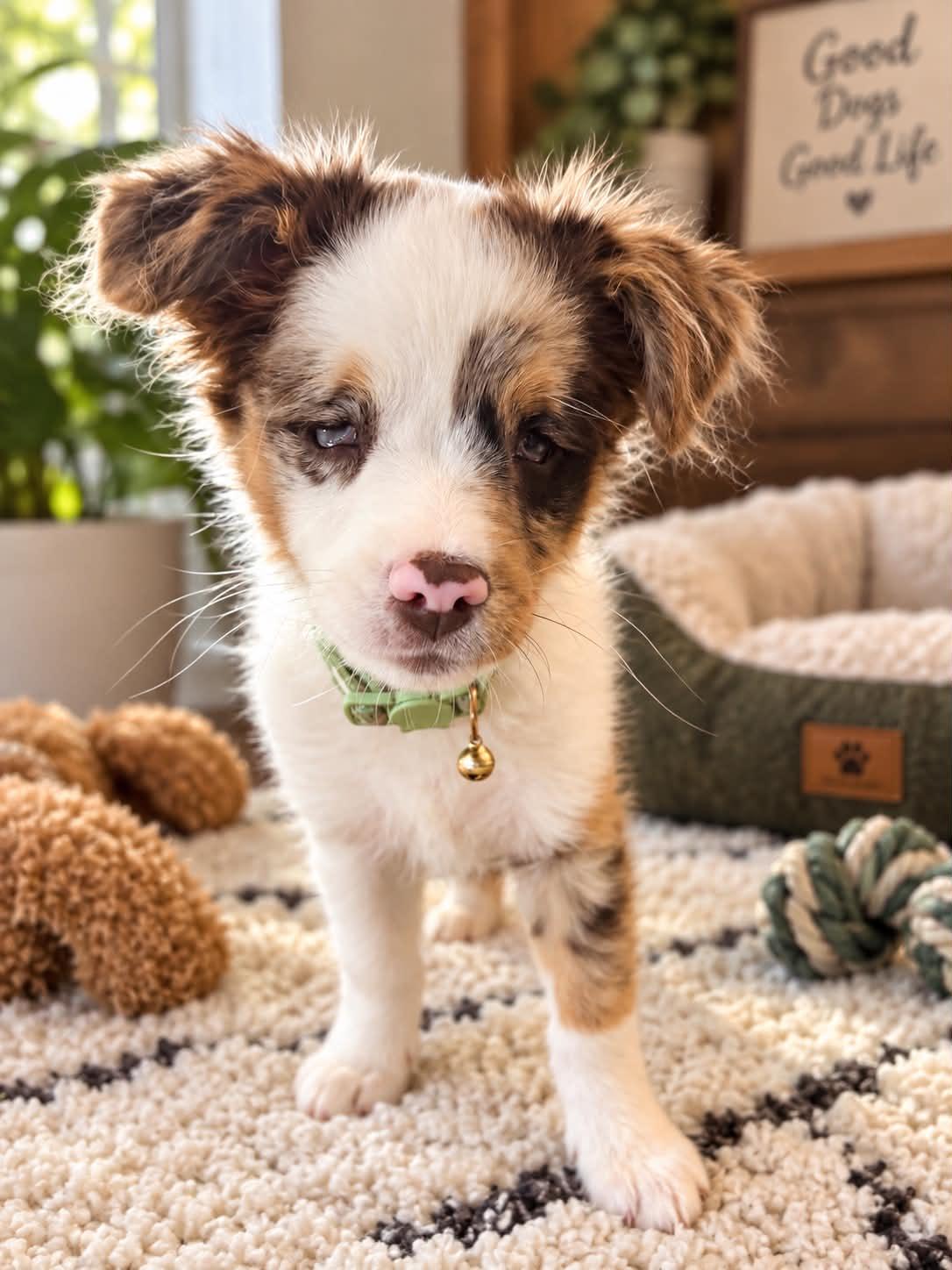 Lucy, Adoptable, Puppy Female Australian Shepherd.