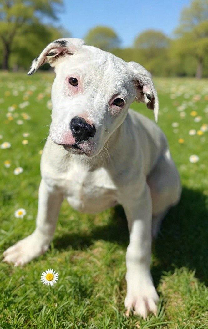 Chauncy 26/130, Adopted, Puppy Male Dogo Argentino.
