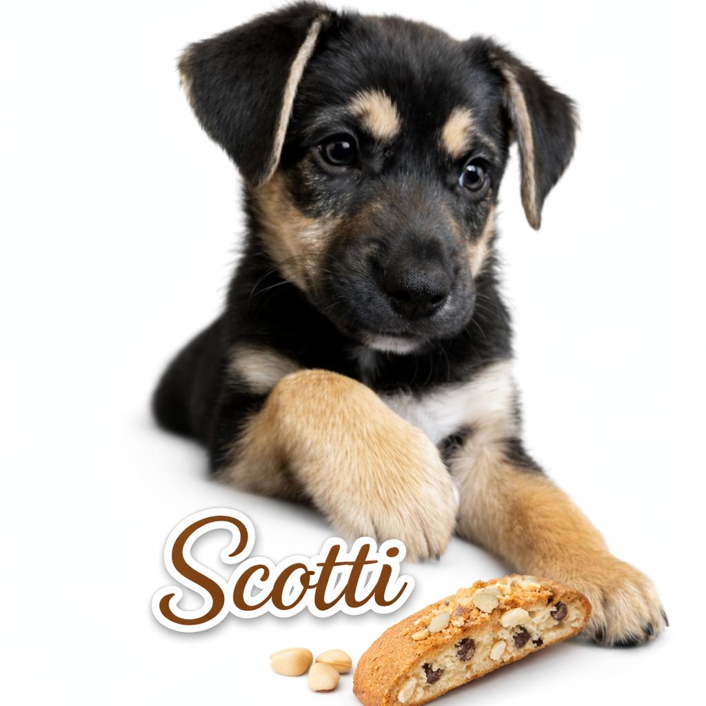 Biscotti, Adoptable, Puppy Male Hound.